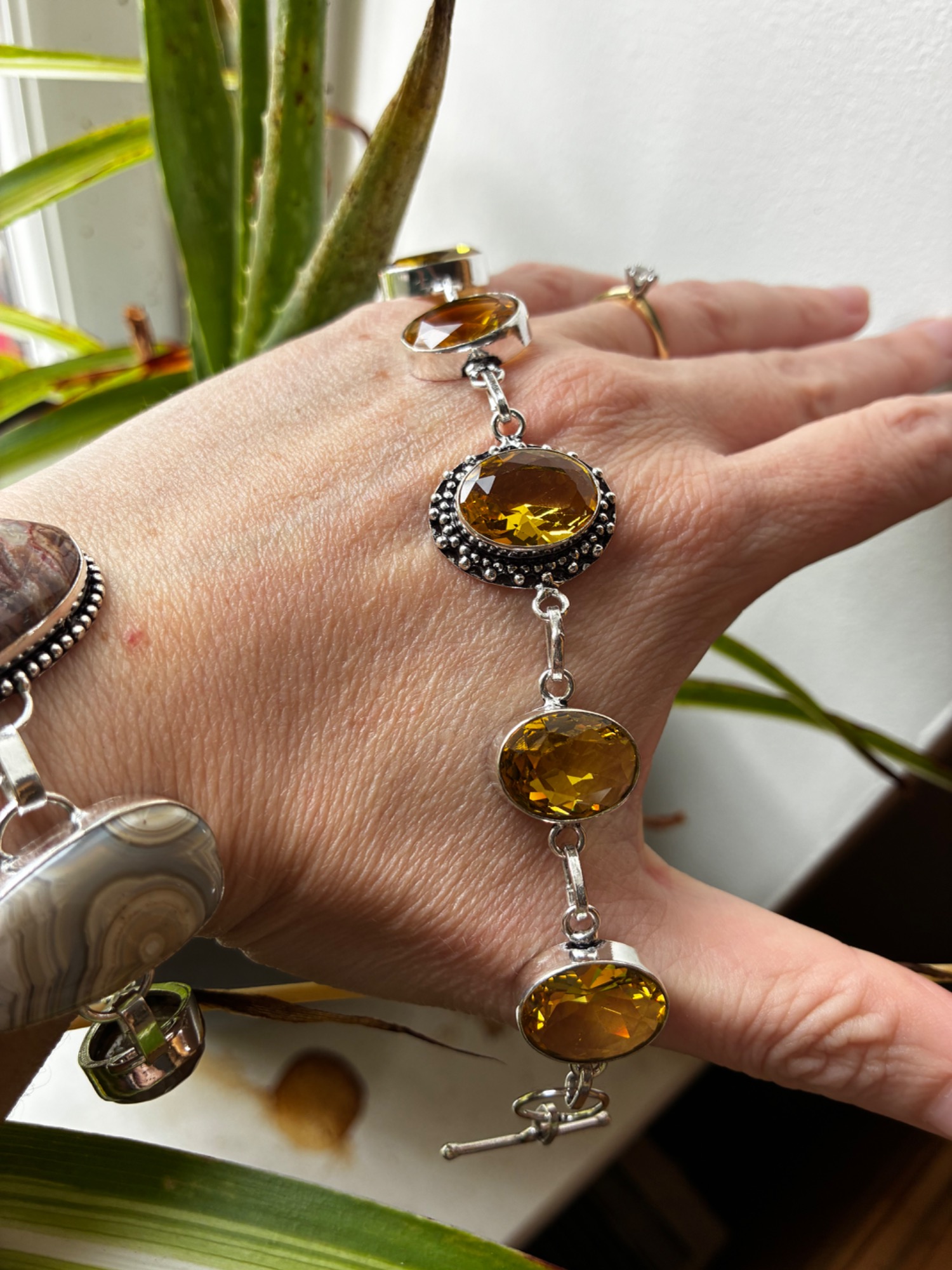Golden Glow Citrine Toggle - Image 4