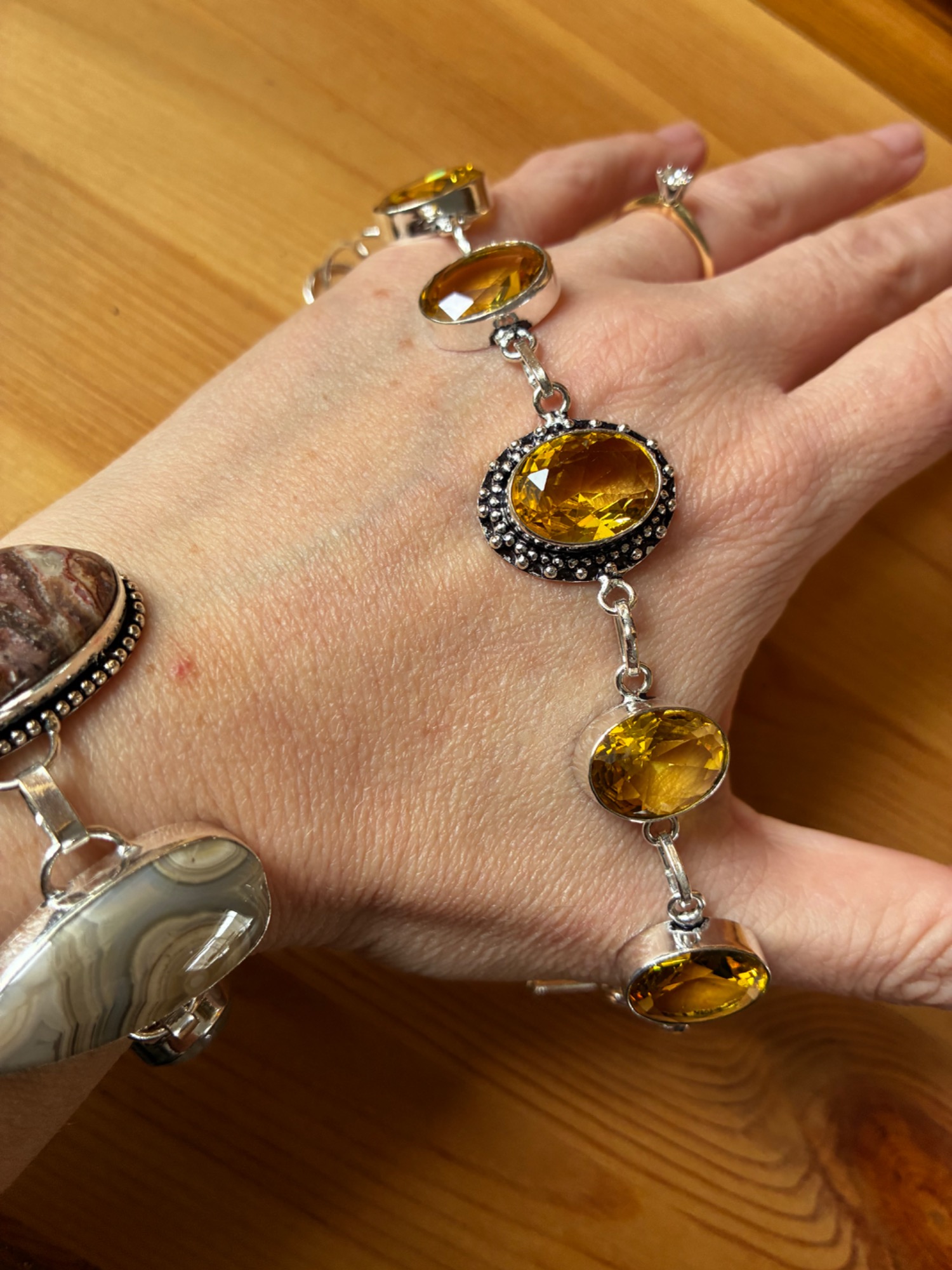 Golden Glow Citrine Toggle - Image 5