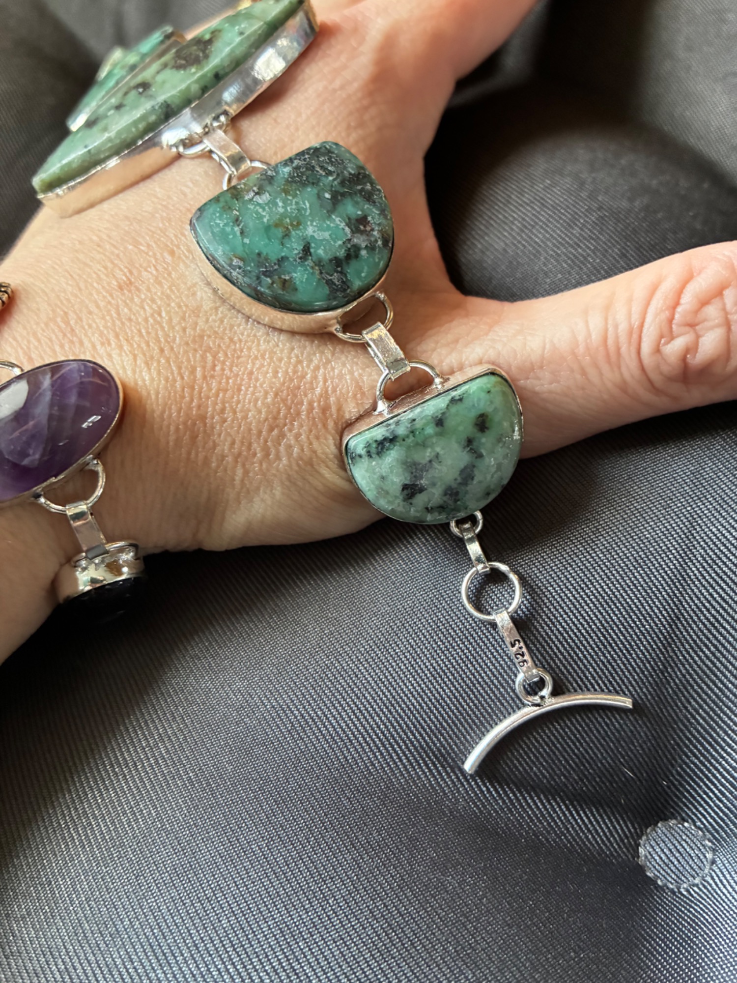 Safari Chic African Turquoise Toggle - Image 4