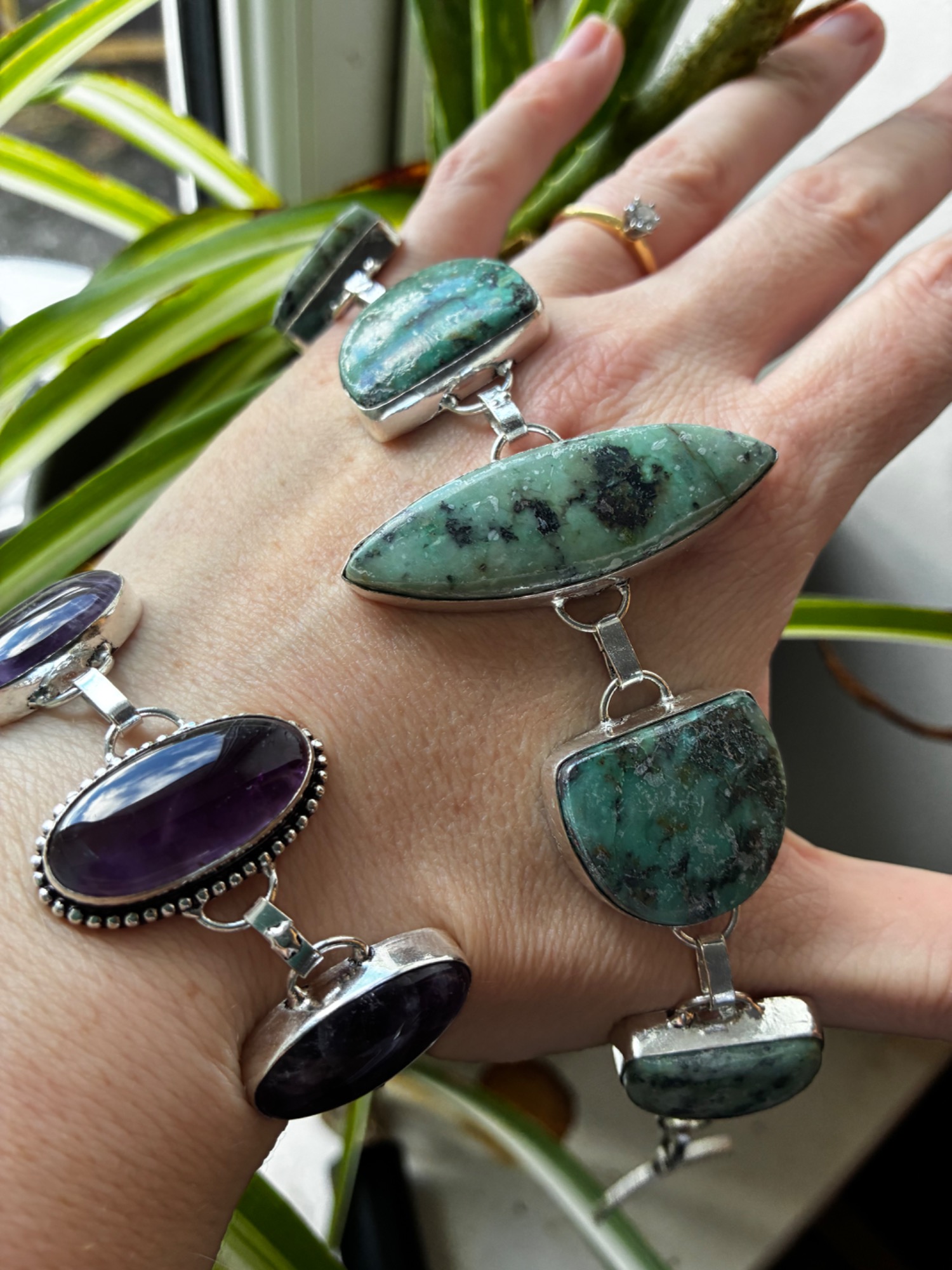Safari Chic African Turquoise Toggle