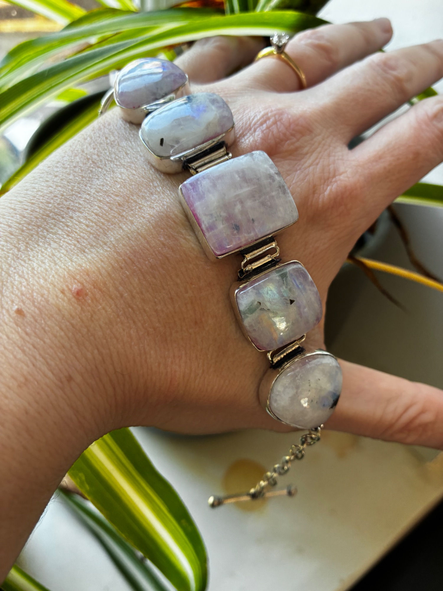 Whispers Of Pink Moonstone Toggle - Image 2