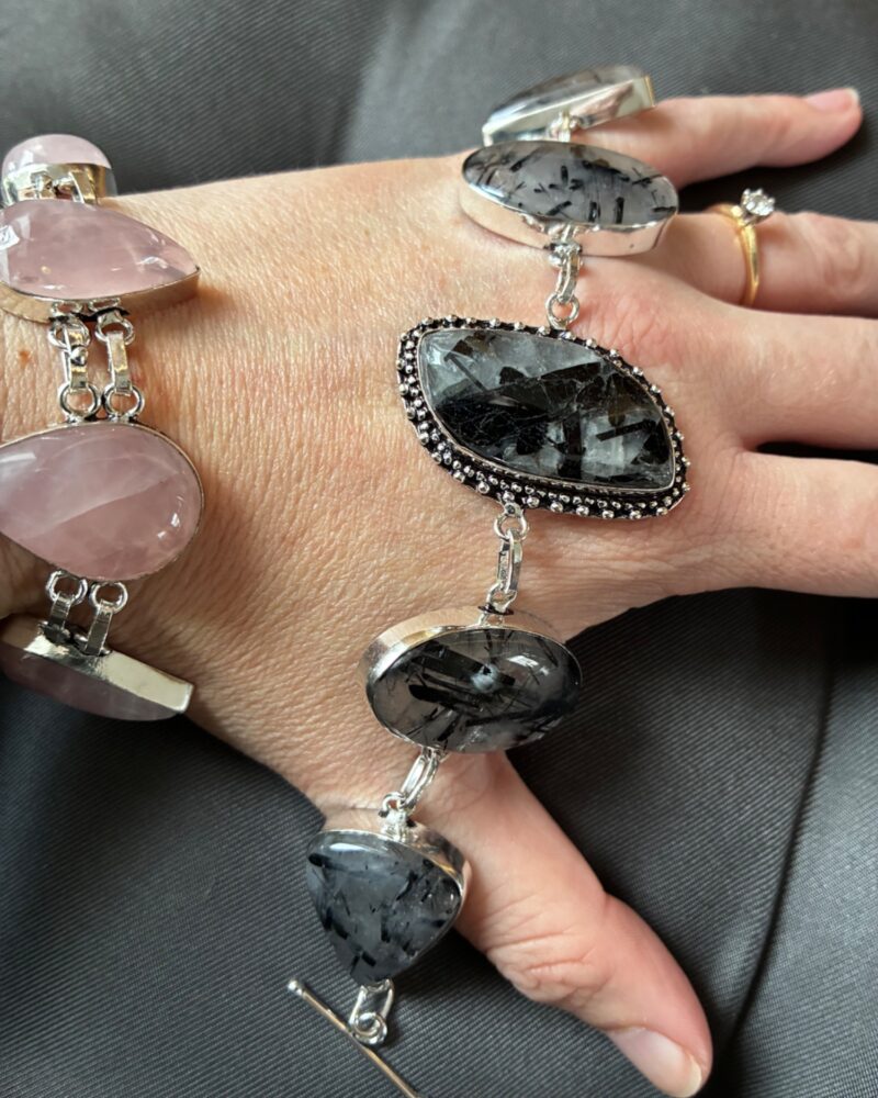 Midnight Magic Black Rutile Toggle