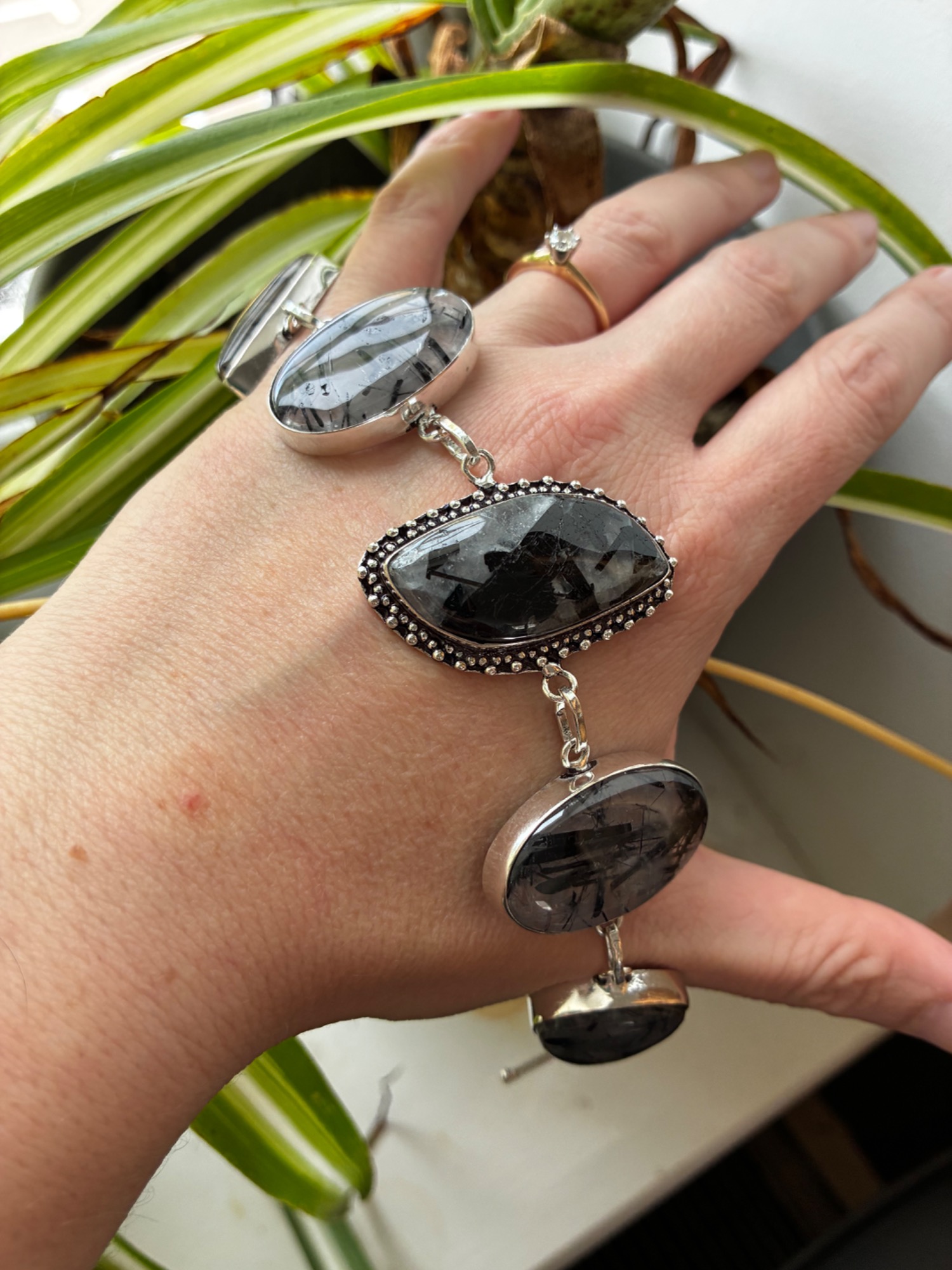 Midnight Magic Black Rutile Toggle - Image 5