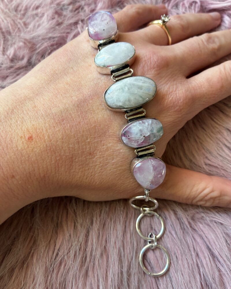 Pink Moon Moonstone Toggle