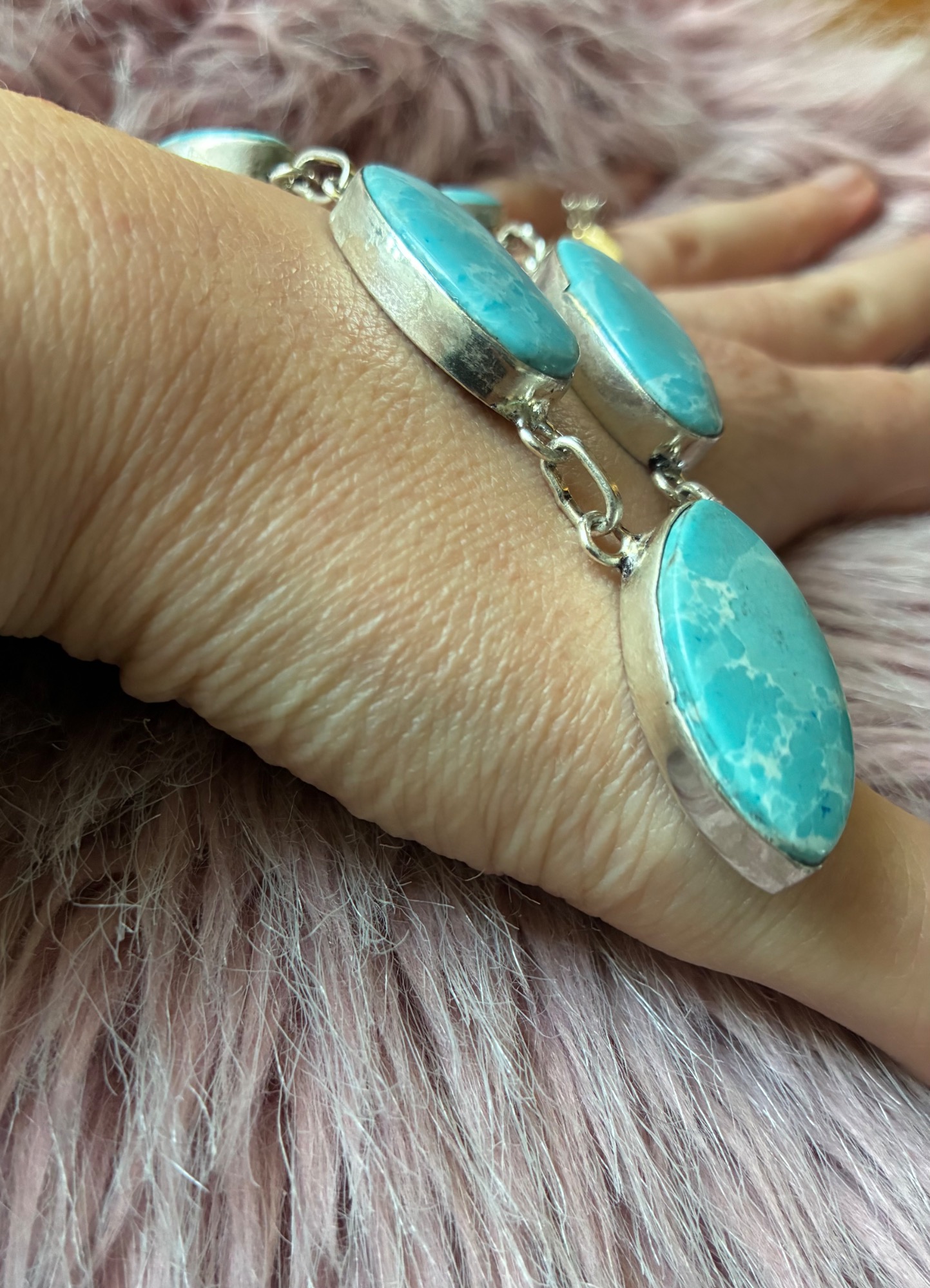Marine Jasper Cascade Necklace - Image 3