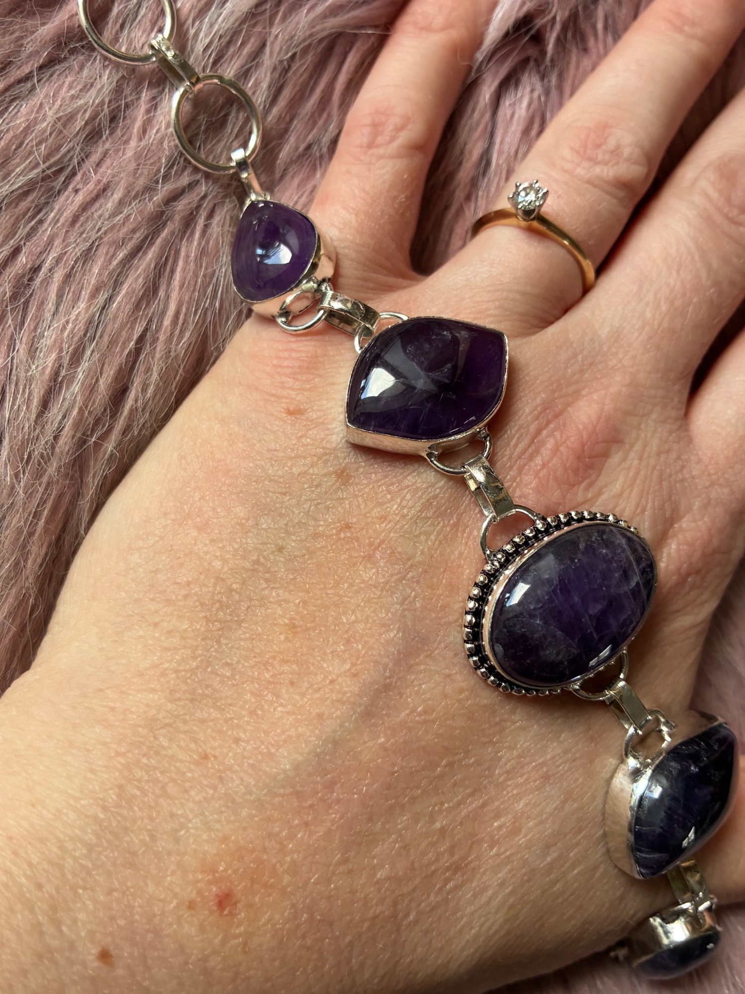 Purple Reign Amethyst Toggle - Image 4
