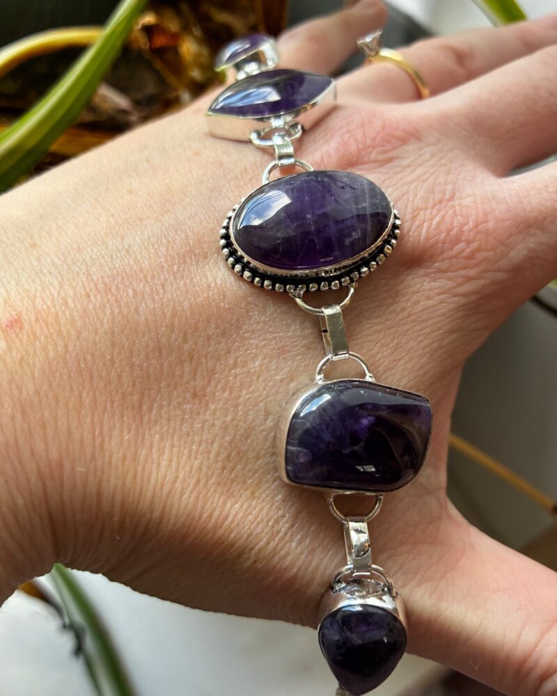 Purple Reign Amethyst Toggle