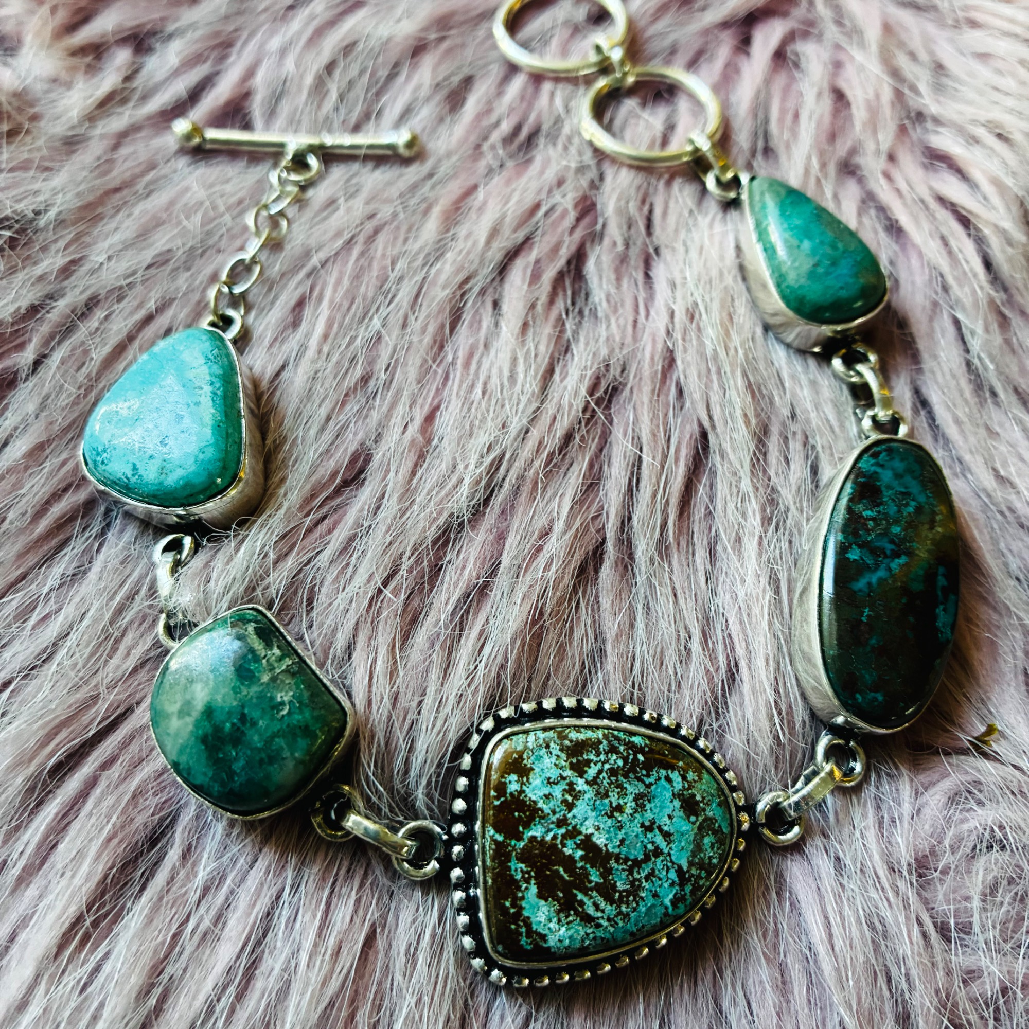 Ocean Soul Turquoise Chrysocolla Toggle - Image 4
