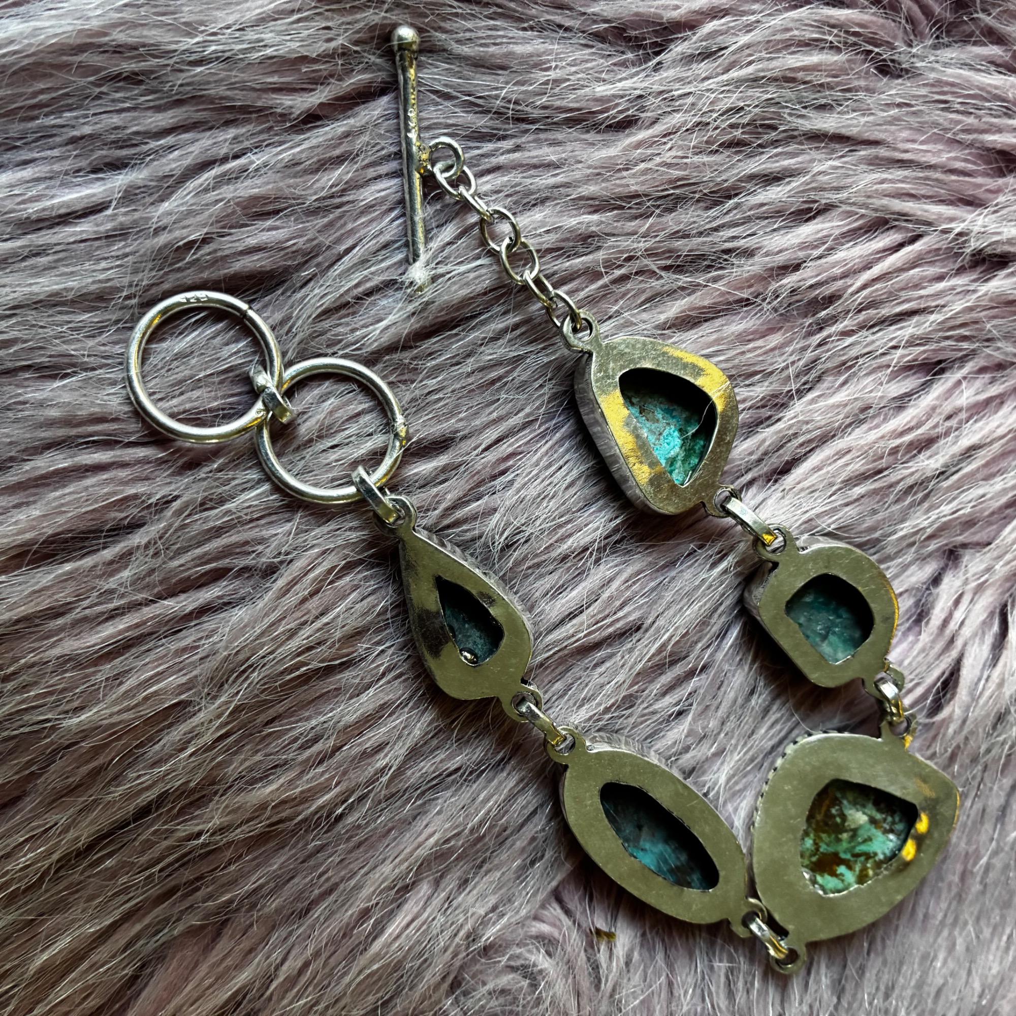 Ocean Soul Turquoise Chrysocolla Toggle - Image 5