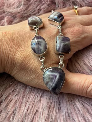 Violet Falls Amethyst Cascade Necklace - Image 2