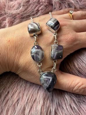 Violet Falls Amethyst Cascade Necklace