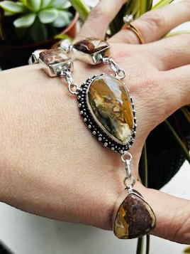 Harvest Rebel Mexican Laguna Lace Cascade Necklace